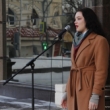 В День влюблённых перед театром признавались в любви
