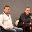 На малой сцене состоялась встреча с Андреем Соколовым, Алексеем Дмитриевым и Александром Морозовым