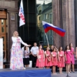 На Театральной площади прошло празднование Дня российского флага