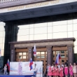 На Театральной площади прошло празднование Дня российского флага