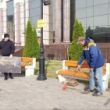 Работники драмтеатра вышли на общегородской субботник