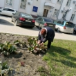 Работники драмтеатра вышли на общегородской субботник