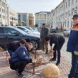 Работники драмтеатра вышли на общегородской субботник